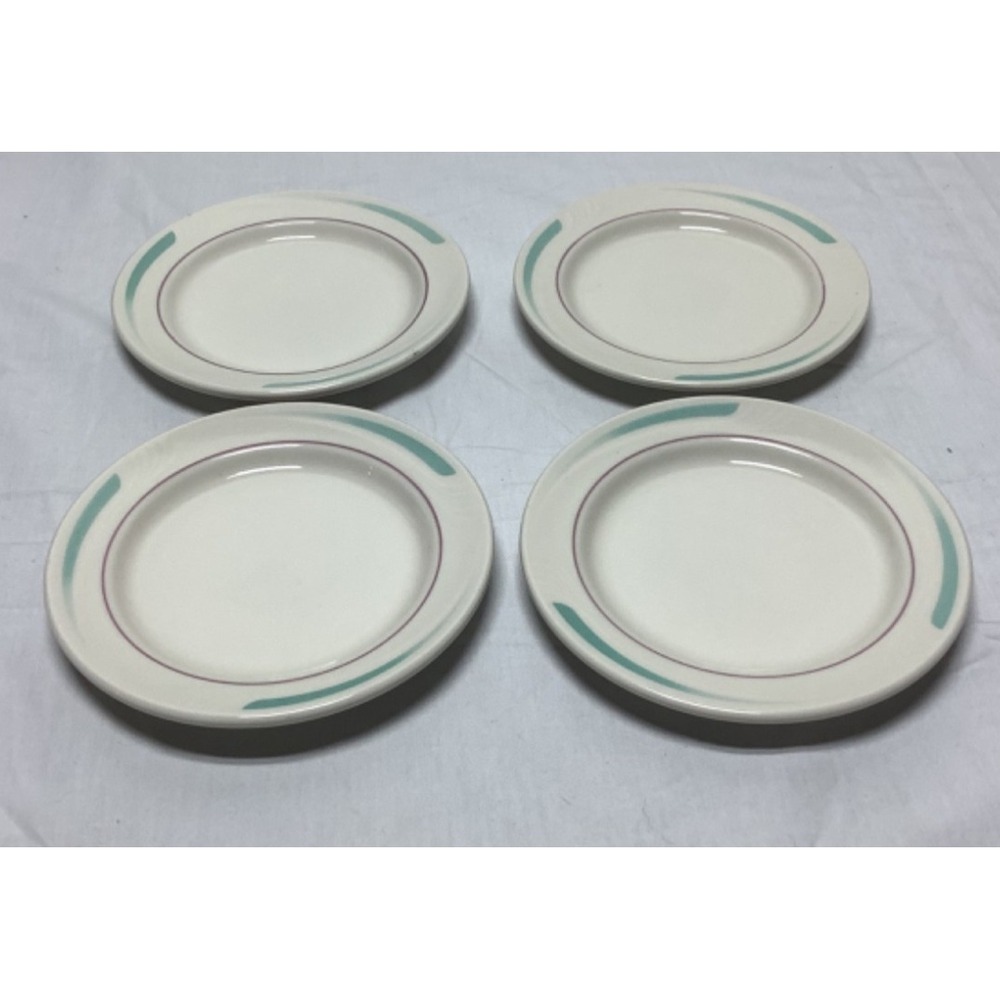 Oneida Espree Restaurant Ware Salad Dessert Plates Set/4 6 inch New unused